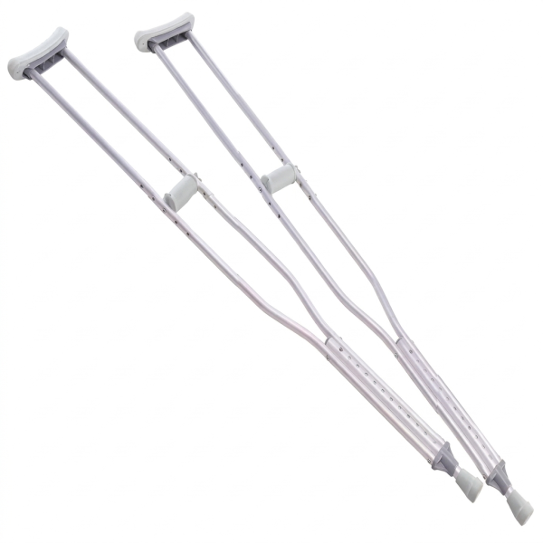 Stampelle sottoascellari in alluminio anodizzato RP710 Moretti