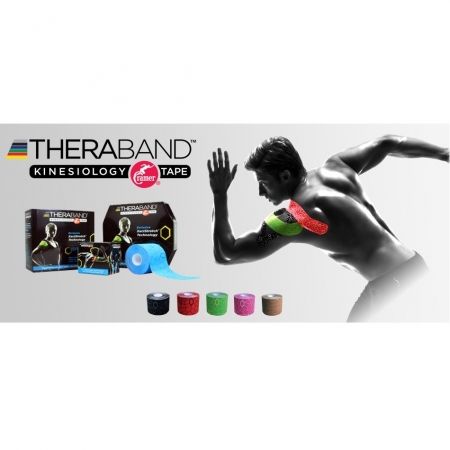 Thera-Band Kinesiology Tape rotolo 5 cm x 5 mt - immagine 4