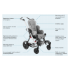 Passeggino unità posturale Kimba 4.0 Ottobock - immagine 3