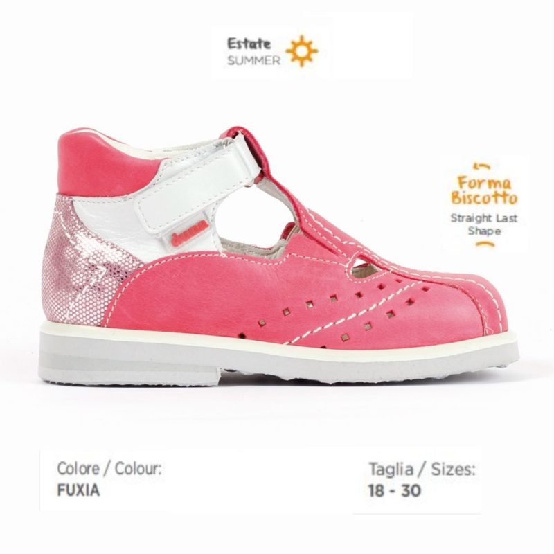 Scarpa ortopedica Duna Top JS06703 Fuxia Media Reha Sandalo ortopedico Duna Top JS10710 Azzurro Media Reha