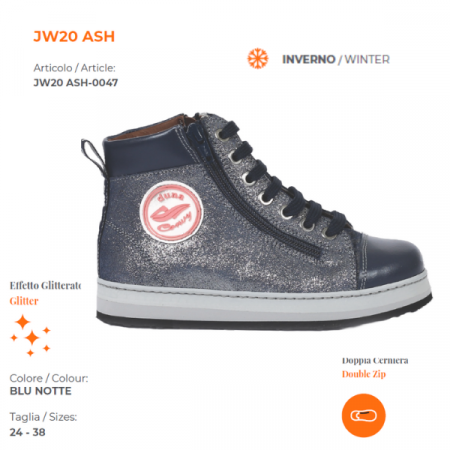 scarpa ortopedica duna jw 020 ash glitter
