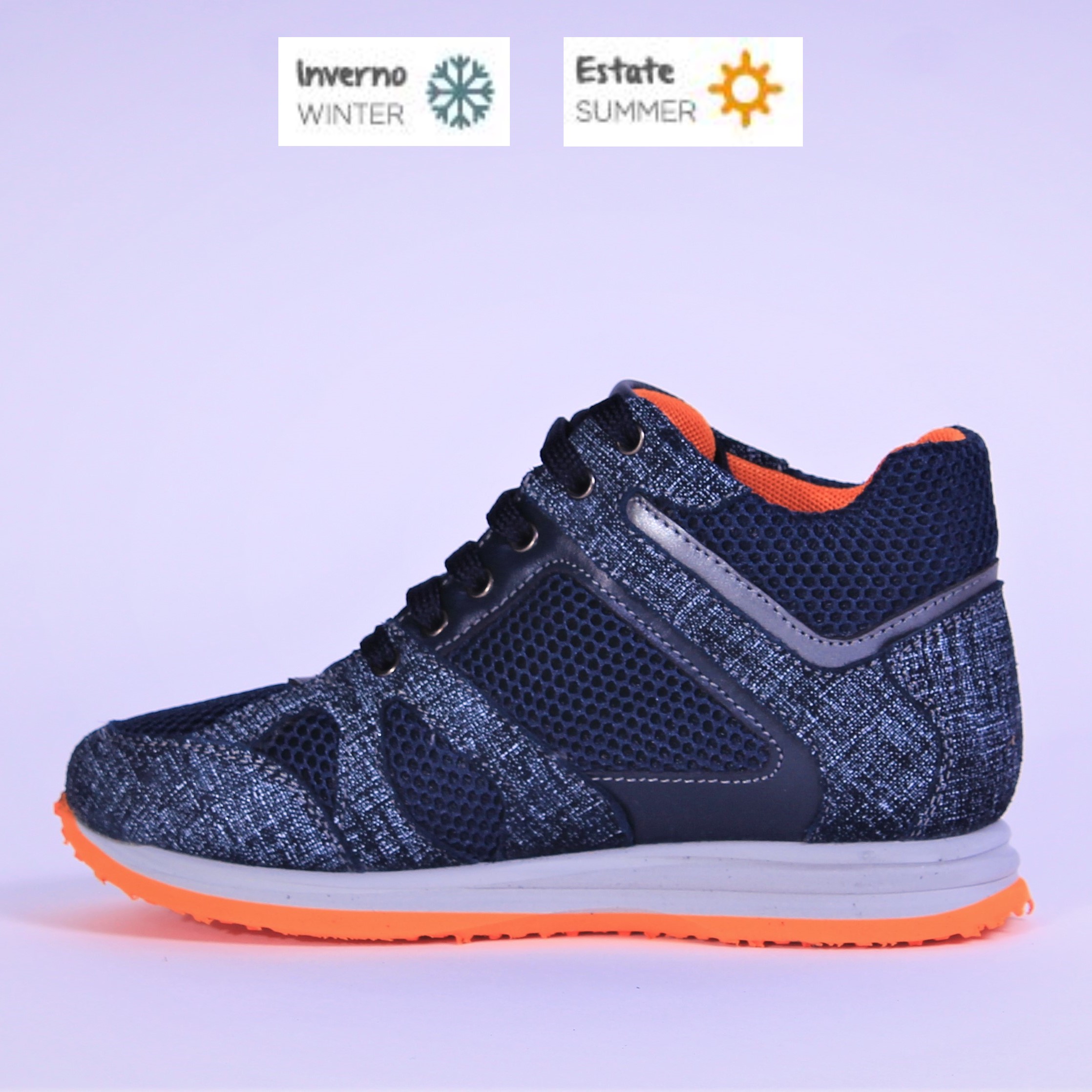 Scarpe Duna Donna - Sneaker Confortevoli Con Lacci Elastici, Microfibra Traspirante, Antiscivolo - Lavabili In Lavatrice
