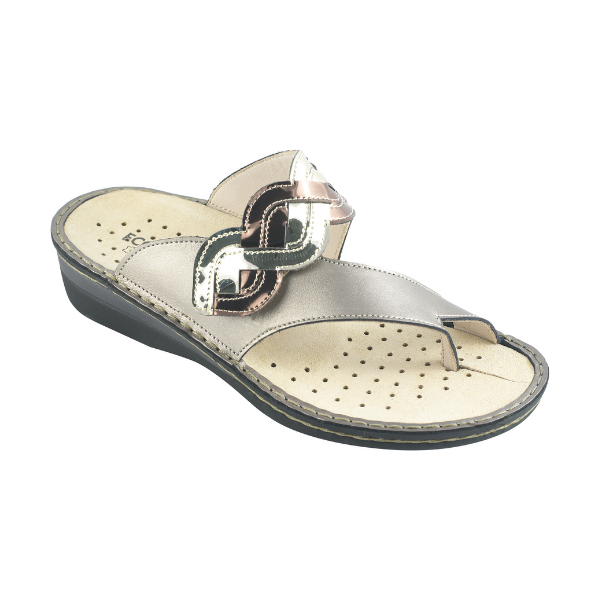 Infradito donna Ecosanit Portofino bronzo - Media Reha