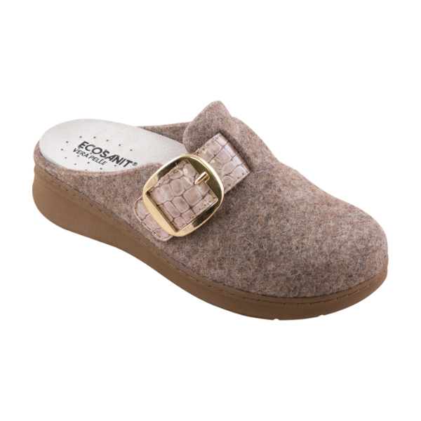 ciabatta malmo velcro camel ecosanit