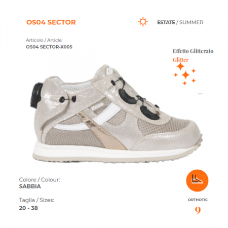 scarpa ortopedica sector sabbia duna