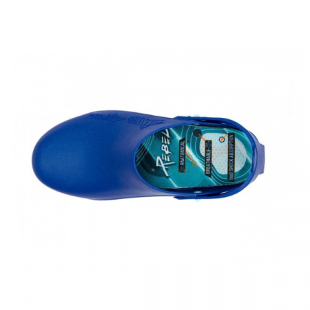 Zoccolo professionale Calzuro Rebel blu metal bianco - immagine 3